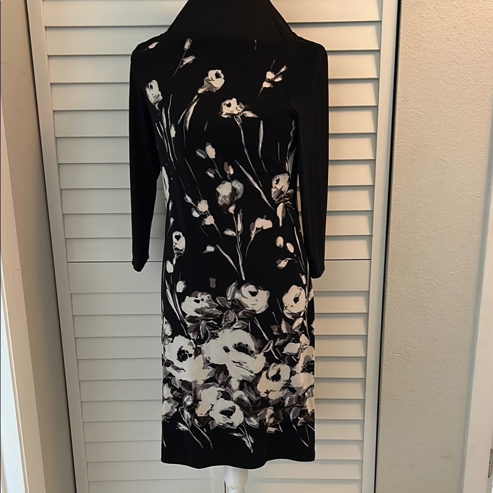 Chaps Dress - Lined, Beautiful Design!